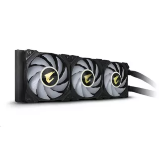 GIGABYTE AORUS WATERFORCE X 360 vízhűtő, 120 mm ARGB, LCD kijelző GIGABYTE AORUS WATERFORCE X 360 vízhűtő, 120 mm ARGB, LCD kijelző
