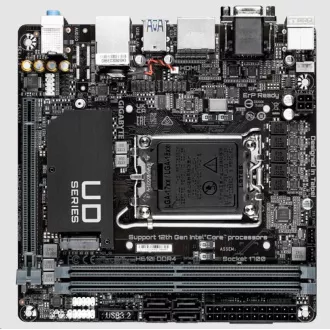 GIGABYTE MB Sc LGA1700 H610I DDR4, Intel H610, 2xDDR4, 2xDP, 1xHDMI, 1xVGA, mini-ITX, mini-ITX