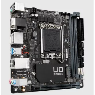 GIGABYTE MB Sc LGA1700 H610I DDR4, Intel H610, 2xDDR4, 2xDP, 1xHDMI, 1xVGA, mini-ITX, mini-ITX