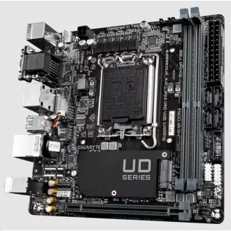 GIGABYTE MB Sc LGA1700 H610I DDR4, Intel H610, 2xDDR4, 2xDP, 1xHDMI, 1xVGA, mini-ITX, mini-ITX