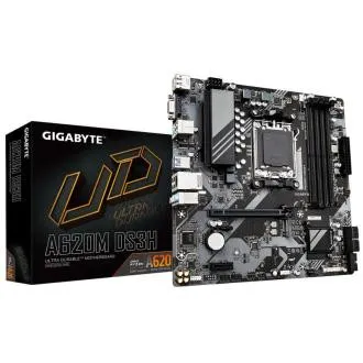 GIGABYTE MB Sc AM5 A620M DS3H, AMD A620, 4xDDR5, 1xDP, 1xHDMI, 1xD-Sub, 1xHDMI, 1xD-Sub - Használt GIGABYTE MB Sc AM5 A620M DS3H, AMD A620, 4xDDR5, 1xDP, 1xHDMI, 1xD-Sub, 1xHDMI, 1xD-Sub - Használt