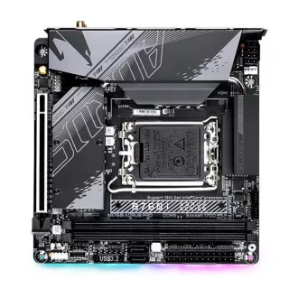 GIGABYTE MB Sc LGA1700 B760I AORUS PRO, Intel B760, 2xDDR5, 1xDP, 1xHDMI, mini-ITX, mini-ITEX