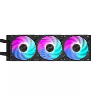 GIGABYTE vízhűtő AORUS WATERFORCE X II 360, 2x120mm ARGB, LCD kijelző, LGA1851, AM5