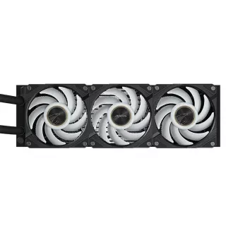 GIGABYTE vízhűtő AORUS WATERFORCE X II 360, 2x120mm ARGB, LCD kijelző, LGA1851, AM5