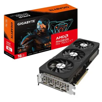 GIGABYTE VGA AMD Radeon RX 7600 XT GAMING OC 16G, RX 7600 XT, 16GB GDDR6, 2xDP, 2xHDMI - Használt GIGABYTE VGA AMD Radeon RX 7600 XT GAMING OC 16G, RX 7600 XT, 16GB GDDR6, 2xDP, 2xHDMI - Használt