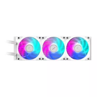 GIGABYTE vízhűtő AORUS WATERFORCE II 360I, 3x120mm, ARGB, LGA1851, AM5, Fehér