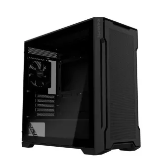 GIGABYTE tok GB-C102G, Mid Tower, 2x USB3.0, átlátszó oldallap, 2x 120mm-es ventilátor, fekete színű