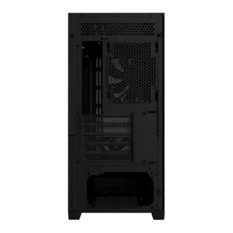 GIGABYTE tok GB-C102G, Mid Tower, 2x USB3.0, átlátszó oldallap, 2x 120mm-es ventilátor, fekete színű