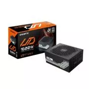GIGABYTE tápegység UD1600PM PG5 AI TOP, 1600W, 80  Platinum, 140mm-es ventilátorral