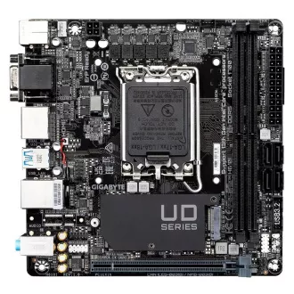 GIGABYTE MB Sc LGA1700 H610I, Intel H610, 2xDDR5, 2xDP, 1xHDMI, 1xVGA, Mini-ITX, Mini-ITX