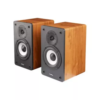 EDIFIER hangszórók R1280T, aktív, 42W, WiiM Mini Smart Wi-Fi audio streaming, barna