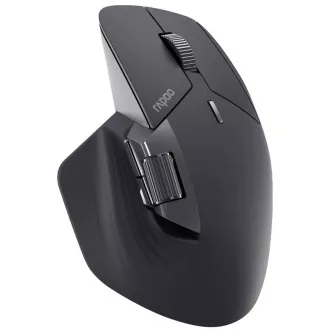 RAPOO egér MT760L Multi-mode, vezeték nélküli, optikus, szürke-fekete RAPOO egér MT760L Multi-mode, vezeték nélküli, optikus, szürke-fekete
