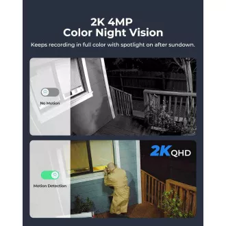 REOLINK biztonsági kamera Argus B330, Argus 3 Pro, 2,4 GHz, USB-C, fehér REOLINK biztonsági kamera Argus B330, Argus 3 Pro, 2,4 GHz, USB-C, fehér