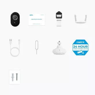 REOLINK biztonsági kamera Argus B330, Argus 3 Pro, 2,4 GHz, USB-C, fehér REOLINK biztonsági kamera Argus B330, Argus 3 Pro, 2,4 GHz, USB-C, fehér