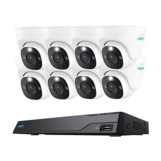 REOLINK NVS16-8MD8, RLK16-800D8 biztonsági kamerakészlet, 8 kamera, 4 TB REOLINK NVS16-8MD8, RLK16-800D8 biztonsági kamerakészlet, 8 kamera, 4 TB