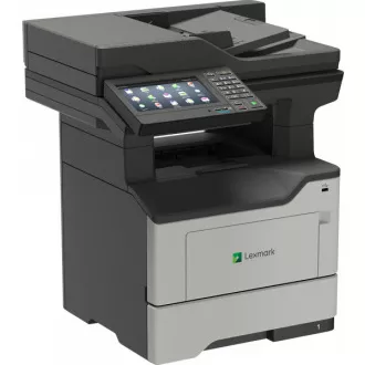 LEXMARK többfunkciós nyomtató MX622adhe fekete-fehér, A4, 47ppm, 2048 megabájt, LCD színes kijelző, duplex lapadagoló, USB 2.0, LAN,