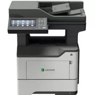 LEXMARK többfunkciós nyomtató MX622adhe fekete-fehér, A4, 47ppm, 2048 megabájt, LCD színes kijelző, duplex lapadagoló, USB 2.0, LAN,