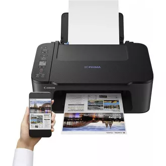 Canon PIXMA TS3450 nyomtató fekete - színes, MF (nyomtatás, másoló, szkennelés, felhő), USB, Wi-Fi