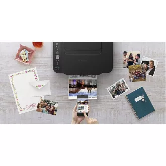 Canon PIXMA TS3450 nyomtató fekete - színes, MF (nyomtatás, másoló, szkennelés, felhő), USB, Wi-Fi