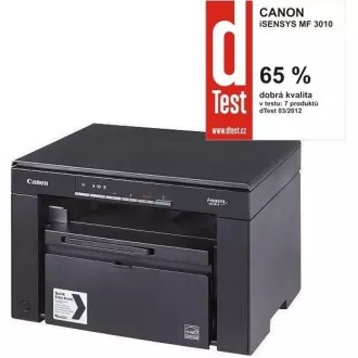 Canon i-SENSYS MF3010 - fekete-fehér, MF (nyomtatás, fénymásoló, szkennelés), USB - a csomag tartalmazza 2x toner CRG 725