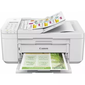 Canon PIXMA TR4651 nyomtató fehér - színes, MF (nyomtatás, fénymásoló, szkennelés, felhő), ADF, USB, Wi-Fi, Bluetooth - Használt