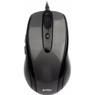 A4tech N-708X V-Track optikai egér, 1600DPI, USB, fekete A4tech N-708X V-Track optikai egér, 1600DPI, USB, fekete