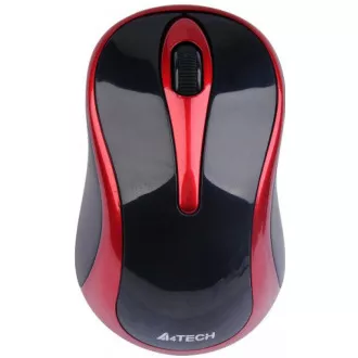 A4tech G3-280N, V-Track, vezeték nélküli optikai egér, 2,4 GHz, 10 m hatótáv, fekete-piros A4tech G3-280N, V-Track, vezeték nélküli optikai egér, 2,4 GHz, 10 m hatótáv, fekete-piros