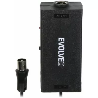 EVOLVEO Amp 1, FM/DAB /DVB-T2 antennaerősítő, LTE, 4G, 5G szűrő