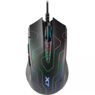 A4tech X89 Oscar neon játék egér, USB