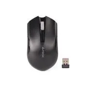 A4tech G3-200NS, V-Track, vezeték nélküli optikai egér, 2,4 GHz, 10 m hatótáv, fekete
