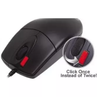 A4tech OP-620D, egér, 2 kattintás, 1 kerék, 3 gomb, USB, fekete A4tech OP-620D, egér, 2 kattintás, 1 kerék, 3 gomb, USB, fekete