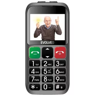 EVOLVEO EasyPhone EB, mobiltelefon időseknek töltőállvánnyal, piros EVOLVEO EasyPhone EB, mobiltelefon időseknek töltőállvánnyal, piros