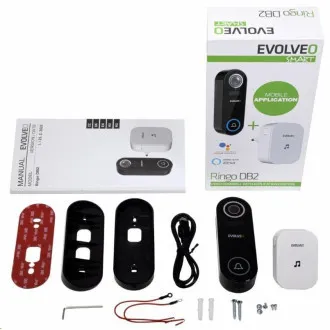 EVOLVEO Ringo DB2 - vezeték nélküli intelligens videó ajtócsengő ajtócsengő EVOLVEO Ringo DB2 - vezeték nélküli intelligens videó ajtócsengő ajtócsengő
