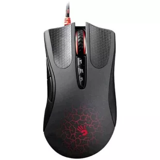A4tech játékegér BLOODY A90 Blazing, akár 6200DPI, V-Track technológia, USB, CORE 3