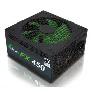 EVOLVEO FX 450, 450W ATX tápegység, 14cm, csendes, 80  White, 3 év garancia, fekete színű