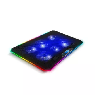 EVOLVEO Ania 9 RGB, állítható laptop állvány