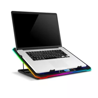 EVOLVEO Ania 9 RGB, állítható laptop állvány