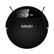 EVOLVEO RoboTrex H6, robotporszívó, víztörlés, töltőállomás, fekete színű