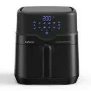 Salente HotAir, 2in1 forrólevegős fritőz, 4, 3 l, fekete