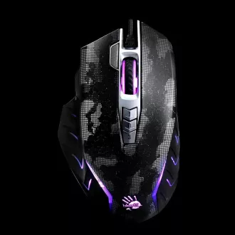 A4tech Bloody Mouse J95S Aktivált, háttérvilágításos játékegér, 8000 DPI, USB, fekete A4tech Bloody Mouse J95S Aktivált, háttérvilágításos játékegér, 8000 DPI, USB, fekete