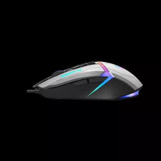 A4tech Bloody Mouse W60 Max Activated, háttérvilágítású játék egér, 12000 DPI, USB, szürke