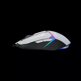 A4tech Bloody Mouse W60 Max Activated, háttérvilágítású játék egér, 12000 DPI, USB, fehér