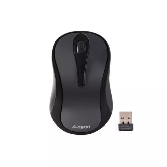 A4tech egér G3-280N, V-Track, vezeték nélküli optikai egér, 1200 DPI, 2.4GHz, szürke