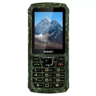 EVOLVEO StrongPhone Z6, vízálló tartós Dual SIM telefon, vadász álcázás