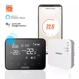 EVOLVEO Thermal, intelligens, vezeték nélküli, programozható termosztát