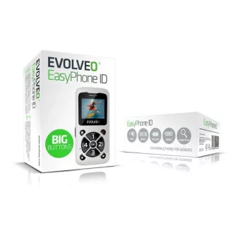 EVOLVEO Mobiltelefon időseknek EasyPhone ID, fehér EVOLVEO Mobiltelefon időseknek EasyPhone ID, fehér