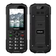 EVOLVEO StrongPhone X5, vízálló, tartós Dual SIM telefon, fekete-szürke