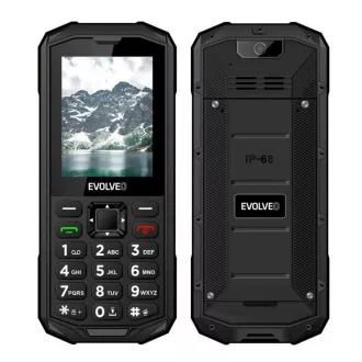 EVOLVEO StrongPhone X5, vízálló, tartós Dual SIM telefon, fekete-szürke EVOLVEO StrongPhone X5, vízálló, tartós Dual SIM telefon, fekete-szürke