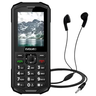 EVOLVEO StrongPhone X5, vízálló, tartós Dual SIM telefon, fekete-szürke EVOLVEO StrongPhone X5, vízálló, tartós Dual SIM telefon, fekete-szürke