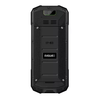 EVOLVEO StrongPhone X5, vízálló, tartós Dual SIM telefon, fekete-zöld